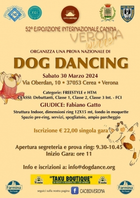 30/03/24 - CEREA - DOG DANCING - Gruppo Cinofilo Veronese